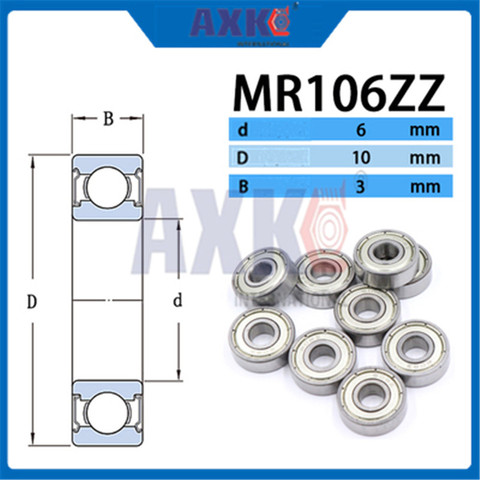 Cuscinetti 685ZZ 695ZZ 605ZZ 625ZZ 635ZZ MR106ZZ MR126ZZ 686ZZ 696ZZ R1660ZZ 606ZZ 626ZZ 636ZZ rolamentos łożyska ► Foto 1/6