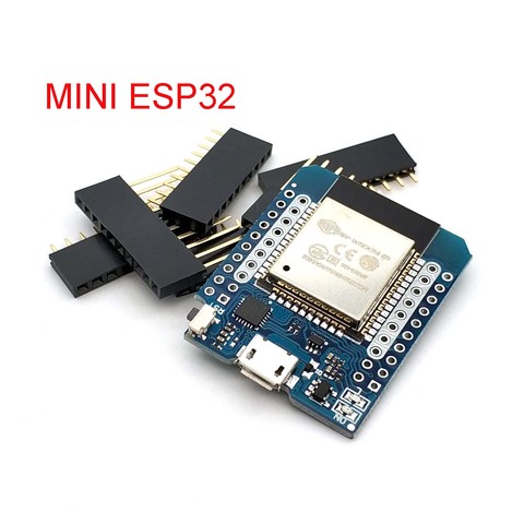 Placa de desarrollo de Internet de las cosas, D1 Mini ESP32 ESP-32, WiFi + Bluetooth, basado en ESP8266, completamente funcional ► Foto 1/6