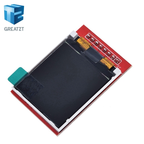 GREATZT 1 Uds 5V 3,3 V de 1,44 pulgadas de pantalla TFT LCD módulo 128*128 Color pantalla SPI Compatible con Arduino mega2560 STM32 SCM 51 ► Foto 1/6