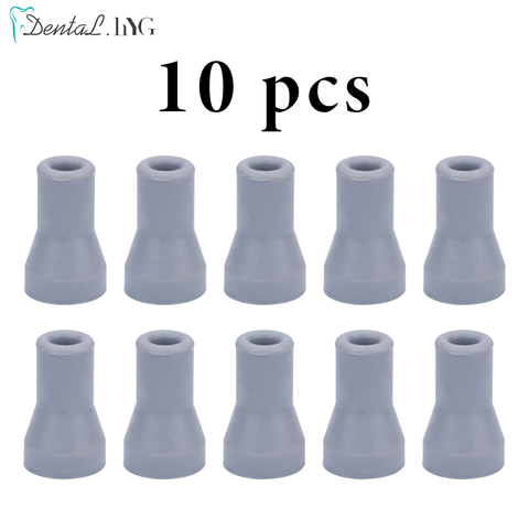 10 Uds eyector de Saliva Dental de caucho Snap Adaptador de punta 6mm 11mm débil succión punta convertidor de repuesto piezas de repuesto para la unidad Dental ► Foto 1/6