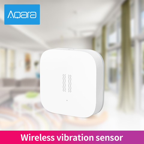 Sensor de choque Aqara, Sensor inteligente de vibración Zigbee, Monitor de alarma de detección de movimiento, seguridad en el hogar Mijia Aqara Gateway MiHome ► Foto 1/6