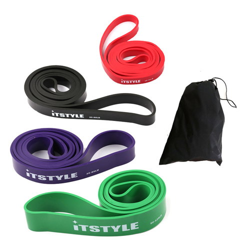 Bandas de resistencia para ejercicio, bandas de goma, expansor de látex para Crossfit, cinta elástica circular de 41