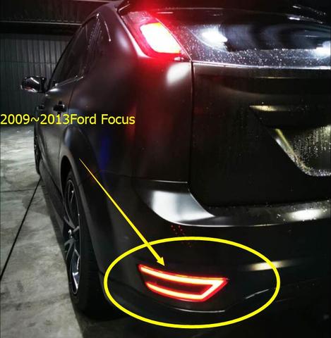 Escotilla trasera para coche 2009 ~ 2013y luz trasera para foco luz trasera accesorios de freno para coche rotura LED Taillamp para foco luz antiniebla ► Foto 1/6