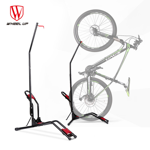 Wheel Up-estante de estacionamiento para bicicleta, colgador Vertical ajustable multifuncional para bicicleta de montaña o carretera ► Foto 1/6