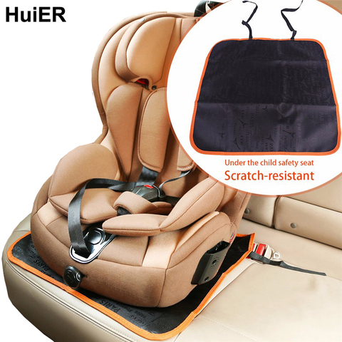 HuiER-cojín para asiento de coche, Protector impermeable antifricción para asientos de coche de bebé, silla de seguridad para chico infantil, estilo de coche, 1 ud. ► Foto 1/6