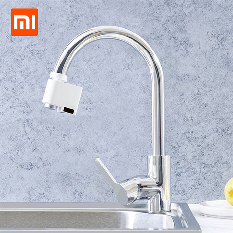 Xiaomi-Grifo Mijia de inducción automática, boquilla para ahorro de agua, con sensor inteligente y dispositivo infrarrojo, ajustable, para cocina ► Foto 1/6