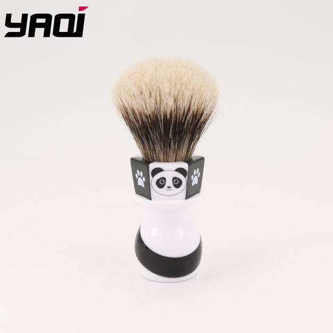 Yaqi-brocha de afeitar para tejón de dos bandas, de 24mm, de Henry Hakamaki ► Foto 1/5