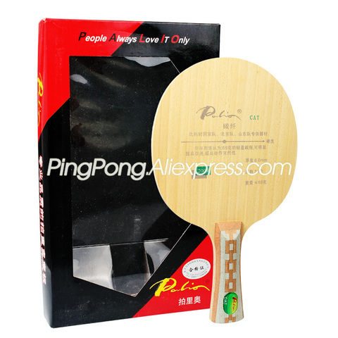 CAT Palio lámina del Tenis De tabla (peso ligero, carbono) raqueta Ping Pong Bat Tenis De Mesa Paddle ► Foto 1/6