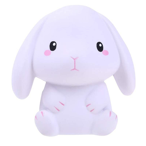 Squishy-crema con aroma de conejo grande para apretar y aliviar el estrés, para chico juguete para regalo ► Foto 1/6