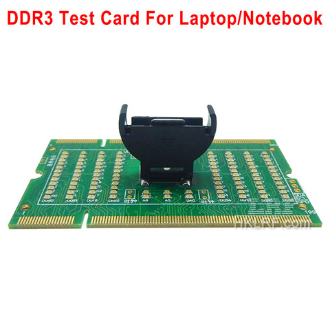 Nuevo ordenador portátil memoria DDR3 prueba tan udimm 204-Pasadores out led light tester oferta caliente componentes kit DIY kits electrónicos DIY ► Foto 1/5