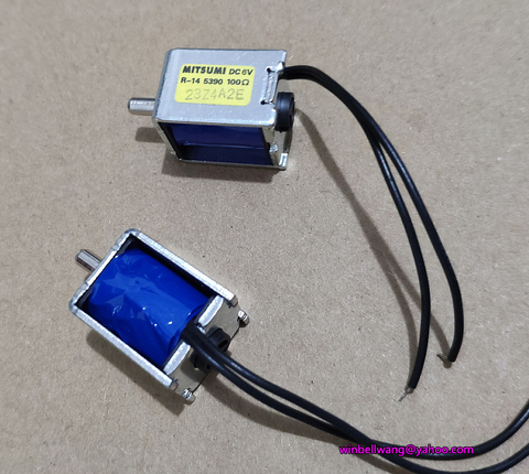 Marca nueva MITSUMI micro válvula de solenoide de 20*15,2*13mm 6V normalmente abierto la válvula de aire Válvula de esfigmomanómetro ~ ► Foto 1/4