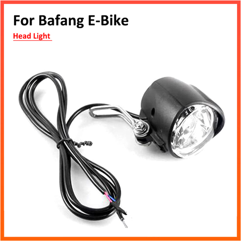 6V linterna LED linterna de cabeza linterna para Mid Motor Bafang de la Asamblea de piezas de bicicleta eléctrica luz accesorio ► Foto 1/6