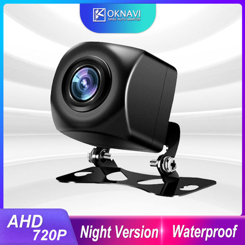 AHD-cámara de visión nocturna HD con vista trasera de coche 720P, impermeable, antifogfit para Radio Universal Android, reproductor de pantalla grande, Radio 2 Din ► Foto 1/6