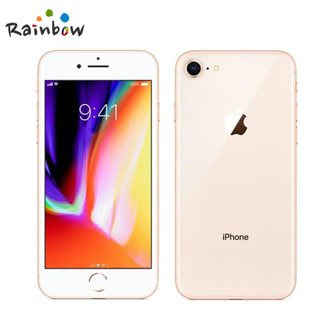 Teléfono LTE apple-iphone 8, iPhone 8, pantalla de 4,7 pulgadas, Hexa Core, 5,5 MP/7,0 MP, batería de 1821mAh, iOS, reconocimiento de huella dactilar con Touch ID ► Foto 1/6