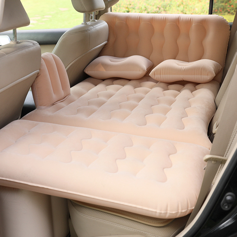 Cama inflable para coche y SUV, colchón inflable con diseño de parte trasera del coche, 3/7 puntos ► Foto 1/6