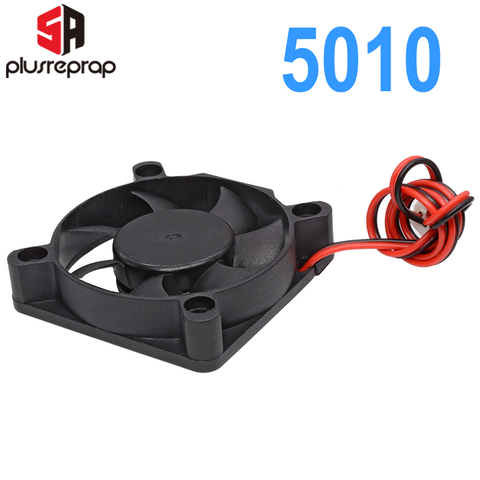 Ventilador de refrigeración sin escobillas para impresora 3D Reprap, Enfriador de corriente continua de 50x50x10mm, 12V y 24V, 5010 ► Foto 1/5