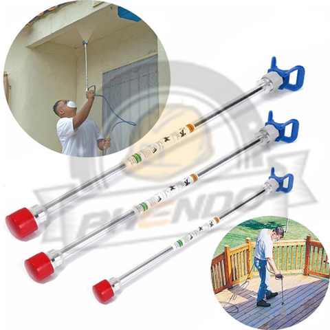 PHENDO-varilla de extensión para pistola, pulverizador de pintura sin aire, poste de extensión de punta, 7/8 pulgadas, 30cm/ 50cm, compatible con Graco Titan Wagner, gran oferta ► Foto 1/6