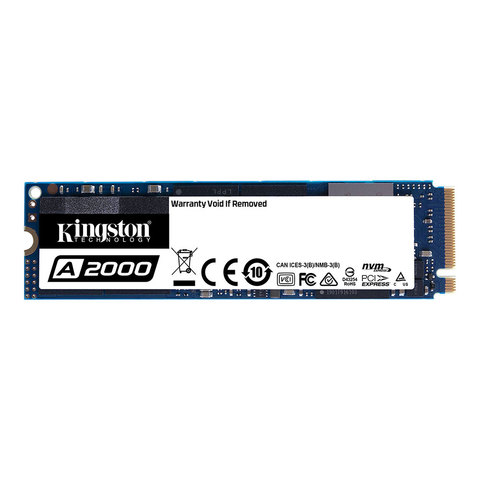 Kingston-disco duro interno sólido para ordenador, unidad de estado sólido para computadora SSD de alta velocidad, A2000 NVMe PCIe SSD M.2 2280 M2 250GB 500GB ► Foto 1/5