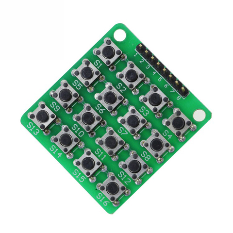Módulo de teclado 4x4 Matrix 16, 16 botones, Mcu para Arduino ► Foto 1/5