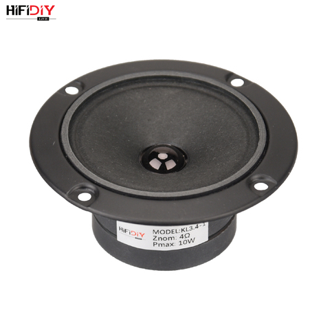 HIFIDIY LIVE 3 4 pulgadas 99mm KTV Tweeter Unidad de altavoz cono de papel 4 OHM 10W altavoz de frecuencia completa ATreble altavoz KL3.4-1 ► Foto 1/6