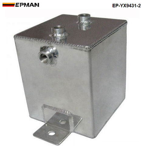 EP-YX9431-2 de tanque de ventilación, accesorio UNIVERSAL de aleación pulida de aluminio, 2L, combustible, agua, aceite, AN6 ► Foto 1/4