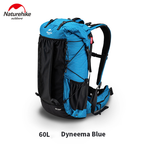 Naturehike-mochila de senderismo ultraligera de 60L + 5L, bolsa de viaje impermeable con cubierta de lluvia, para acampar al aire libre y montañismo ► Foto 1/6