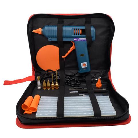 Kit de herramientas de Pistola de Pegamento Caliente, ajuste de temperatura, 150W, para manualidades, herramienta de reparación, barras de pegamento de 11mm, boquilla de cobre puro ► Foto 1/6