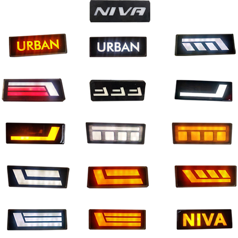 Juego de relé automotriz para Lada Urban Niva, 4x4, 1995-2022, LED, relé de intermitente Niva indicador lateral de la luz ► Foto 1/6