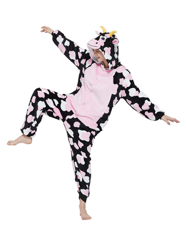 Kigurumi-Pijama de franela con dibujos de animales para niños, ropa de dormir de invierno, pijama de Anime ► Foto 1/6