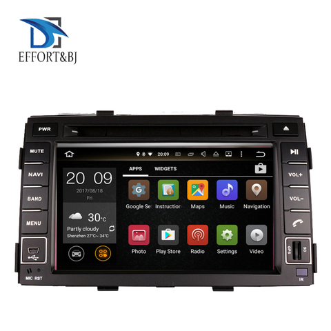 Reproductor multimedia para coche kia sorento, reproductor de dvd, 4G, android 9,0, estéreo, gps, grabadora de cinta, para unidad central de coche, 2010-2012 ► Foto 1/6