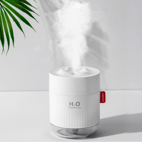 Humidificador de aire blanco para nieve, Difusor de Aroma ultrasónico USB de 500ML para aromaterapia, Difusor doméstico ► Foto 1/6