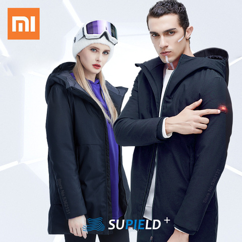 Xiaomi-Chaqueta de plumón de calefacción inteligente, abrigo de invierno térmico con infrarrojos y USB ► Foto 1/6