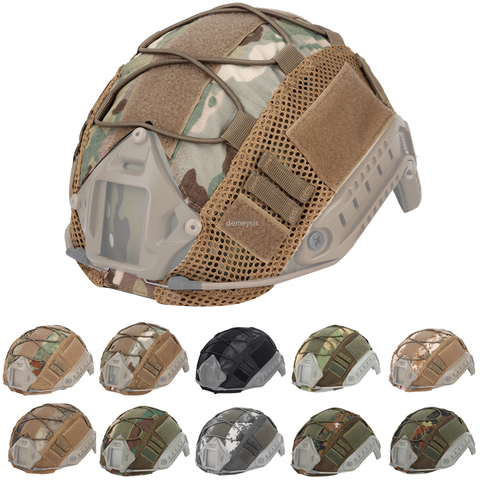 Cubierta de casco táctico para casco Fast MH PJ BJ, Airsoft, Paintball, Army, accesorios militares ► Foto 1/6