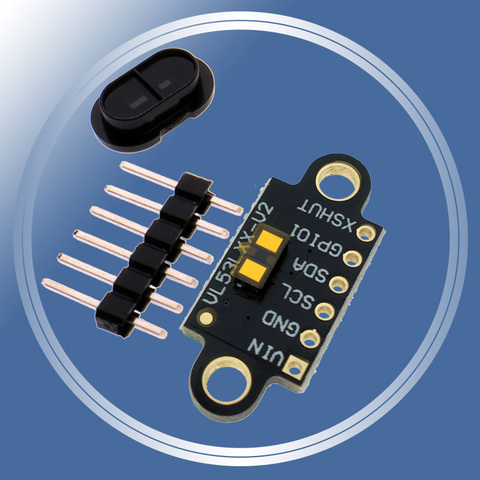 Vl53L1X-Sensor de medición de distancia de vuelo para Arduino, dispositivo con tapa láser, rango de tiempo de vuelo STM32 TOF ► Foto 1/6