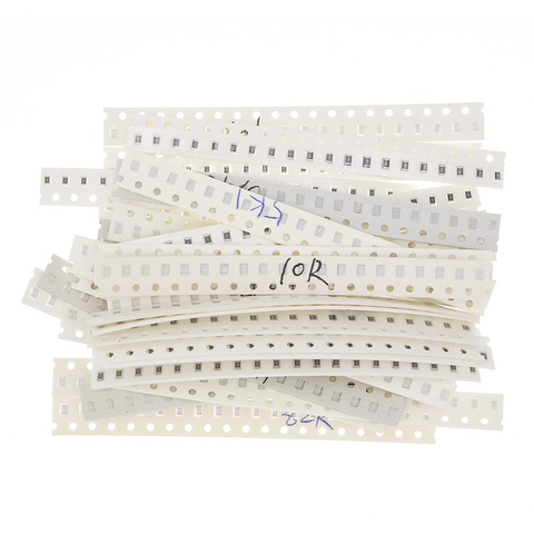 Kit de resistencias SMD 0805, surtido de 1ohm-1M ohm 1% 33valuesX 20 piezas = 660 piezas, Kit de Muestra de componentes electrónicos ► Foto 1/5