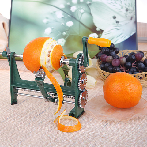 Pelador de naranja y manzana con la parte superior, despegador de frutas, utensilios de cocina y accesorios ► Foto 1/6