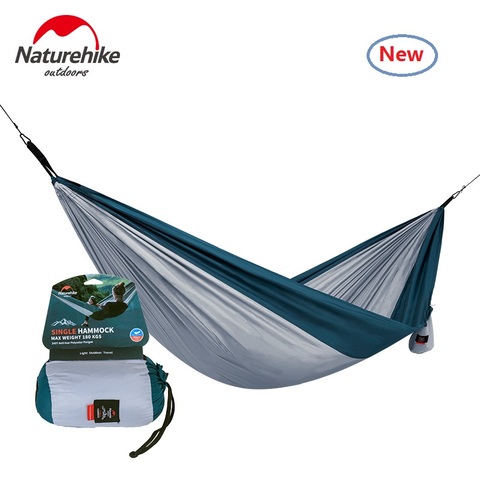 Naturehike-hamaca individual y doble para Picnic, hamaca portátil para acampar, cama colgante, campamento para dormir ► Foto 1/6