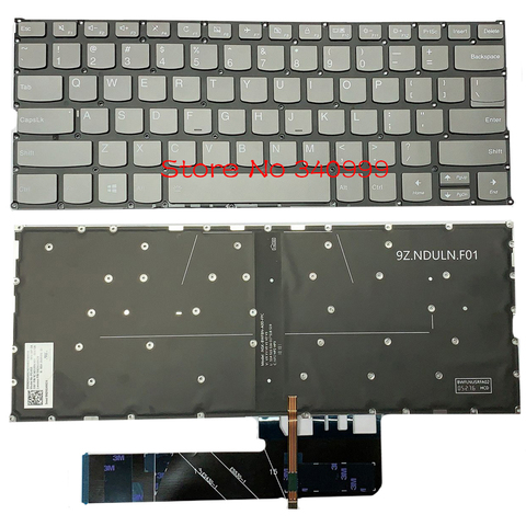 Teclado para Lenovo Yoga 530-14 530-14ARR 530-14IKB US con retroiluminación, novedad ► Foto 1/1