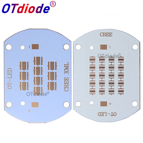 Cree-placa PCB de cobre xpe xpg xte 3535, serie XML2 T6 XHP50-5050, Led, disipador térmico, lámpara de separación térmica, se puede usar para 10W-100W ► Foto 1/6