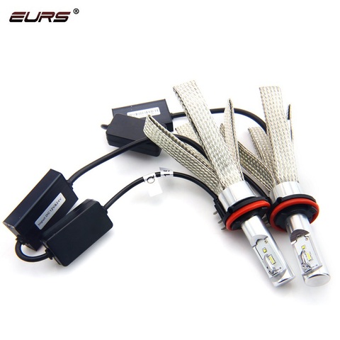 H15 led canbus led H7 H11 H4 H1 de h7 led de la linterna del coche 8C H3 LED 80W 8000LM automóvil lámpara de bulbo H15 bombillas led Luz de niebla ► Foto 1/6