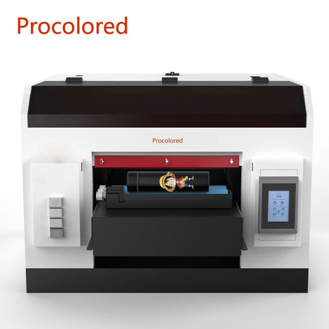 Procolored-Impresora multifunción UV plana A3, máquina de impresión para cubierta de teléfono, cilindro, botella, madera, vidrio, nueva actualización ► Foto 1/6