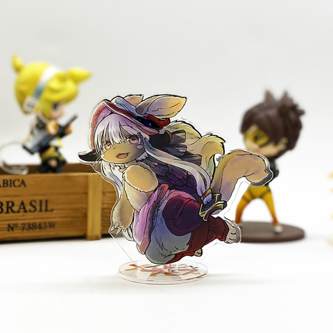 Made in Abyss Nanachi-figura acrílica con soporte para Tartas, doble cara, anime ► Foto 1/3