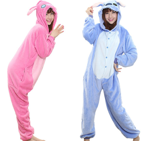 Kigurumi-Pijama de unicornio de punto de Animal para mujer, ropa de dormir divertida de franela, suave y cálida, Mono de una sola pieza para casa y la noche ► Foto 1/6