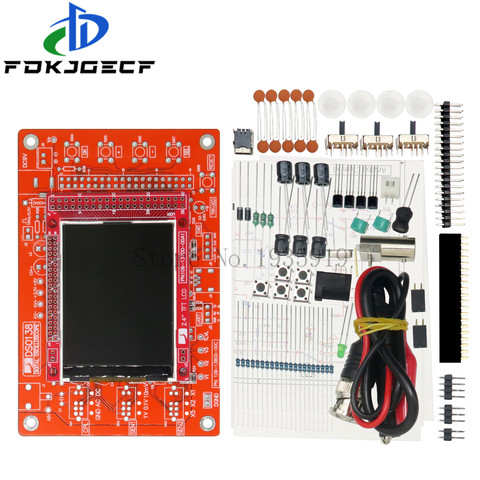 DSO138-osciloscopio Digital con pantalla TFT de 2,4 pulgadas, Kit Diy de visualización de onda, precisión, carcasa de acrílico para Arduino, DSO138 ► Foto 1/5