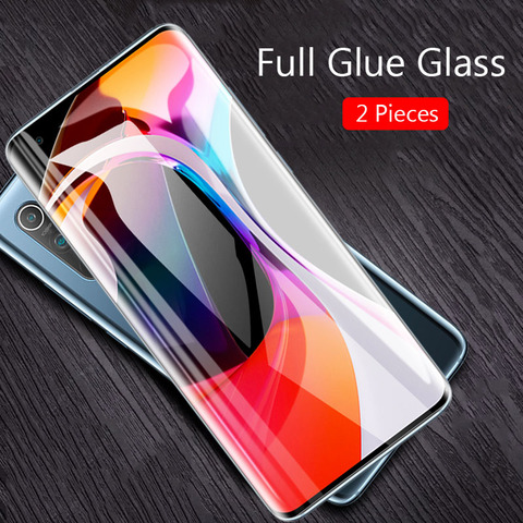 Lainergie-Protector de pantalla para Xiaomi Mi 10 Pro, cristal templado 9H, a prueba de golpes, 2 piezas ► Foto 1/6