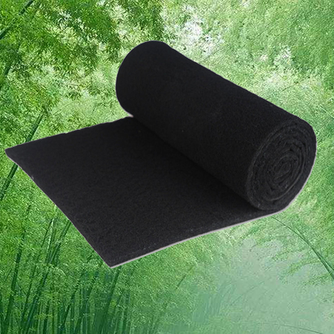 Fieltro de fibra de carbono activado para purificación de aire y agua, absorción de impurezas, X-043 de polvo y bacterias ► Foto 1/6