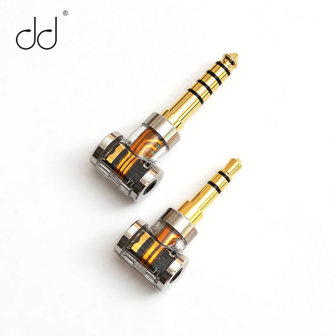 Adaptador equilibrado DD DJ35A DJ44A, 2,5mm, 4,4 Cable de auriculares de equilibrio de 2,5mm, de marcas como ascell & Kern, FiiO, etc. ► Foto 1/6