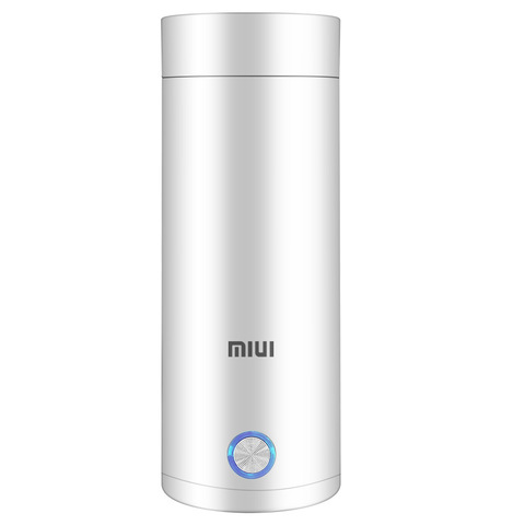 MIUI-tetera eléctrica portátil con Control de temperatura, termo inteligente para viaje y café ► Foto 1/6