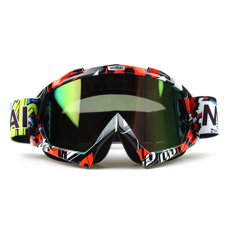 Gafas para motocicleta ATV, casco todoterreno para esquí, gafas de sol para Moto de carreras y Snowboard ► Foto 1/6