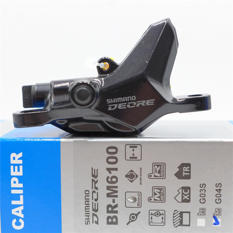 Shimano Deore BR-M6100 freno de disco de bicicleta de montaña de pinza ► Foto 1/3